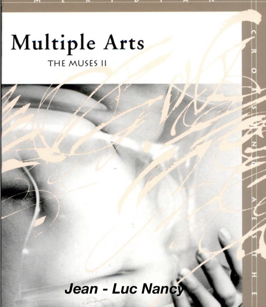 Multiple Arts by Jean-Luc Nancy